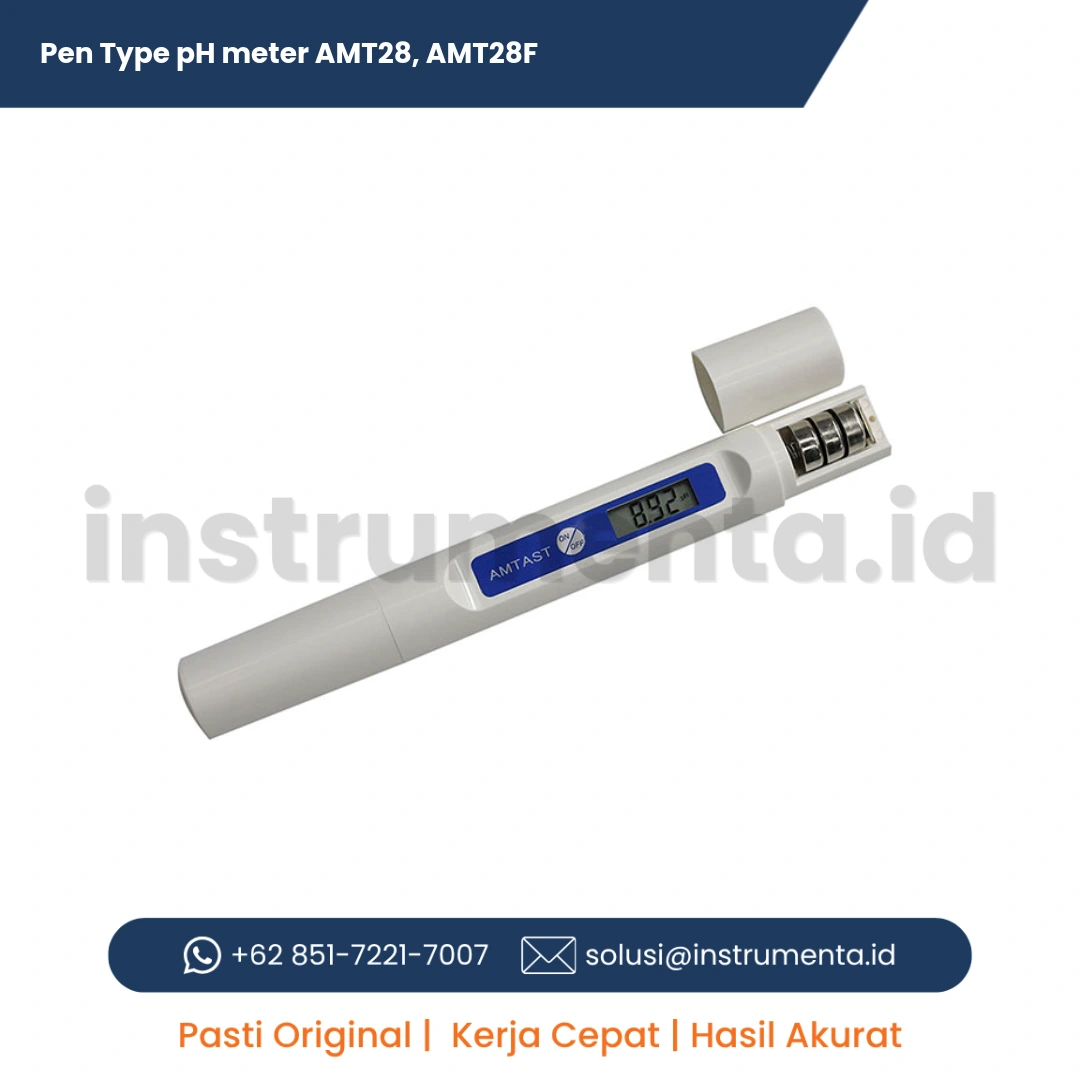 Jual Pen Type pH meter AMT28 AMT28F Alat Ukur Derajat Keasaman Kantong Digital Tanpa Kalibrasi Manual